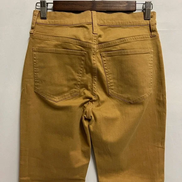 J.Crew Garment-dyed demi-boot crop pant in Honey Brown Size 26 NWT - Picture 8 of 10